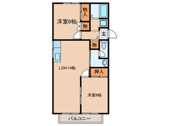 間取図 ドミール鈴木