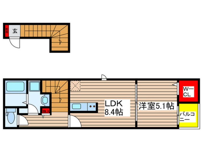 間取図 イーストスクエア