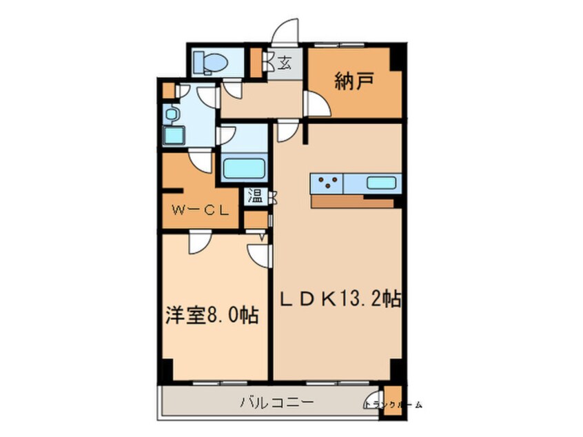 間取図 ＴＲＩ－ＳＴＡＧＥ