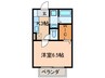 ナスキ－ふくじゅ 1Kの間取り