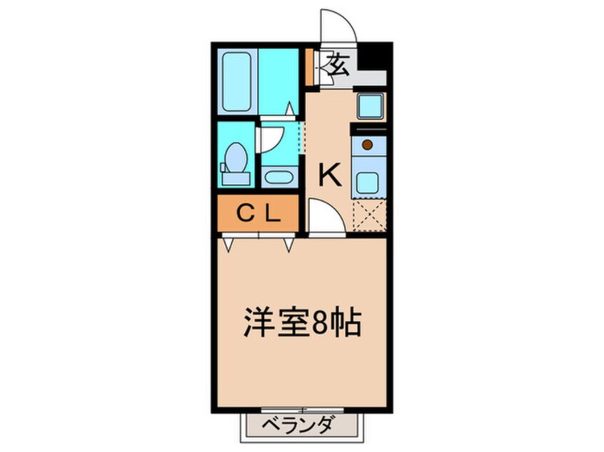 間取図 ラ・シャンブル平和が丘