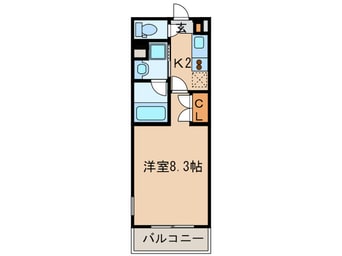 間取図 ヴェ－ル本山