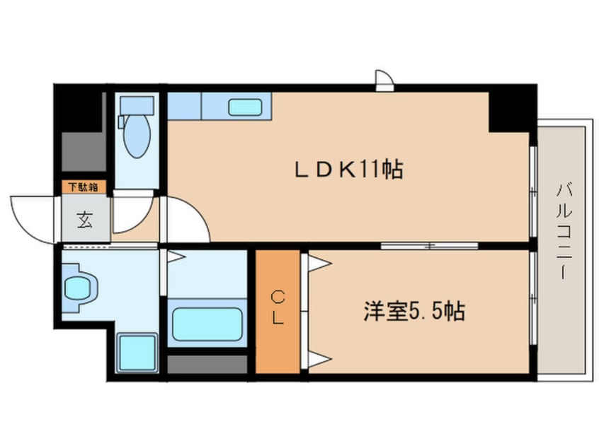 間取図 パークレジデンス名駅北