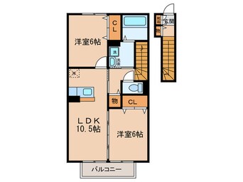 間取図 グランディールⅠ