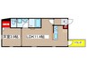 Ｚｅｃｃａ桜山 1LDKの間取り