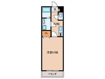 間取図 アンプルール　ブワフルール