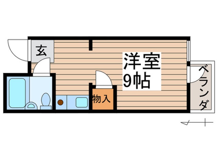 間取図 グリンシティー新瑞