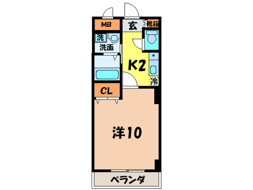 間取図 本州ビルⅢ