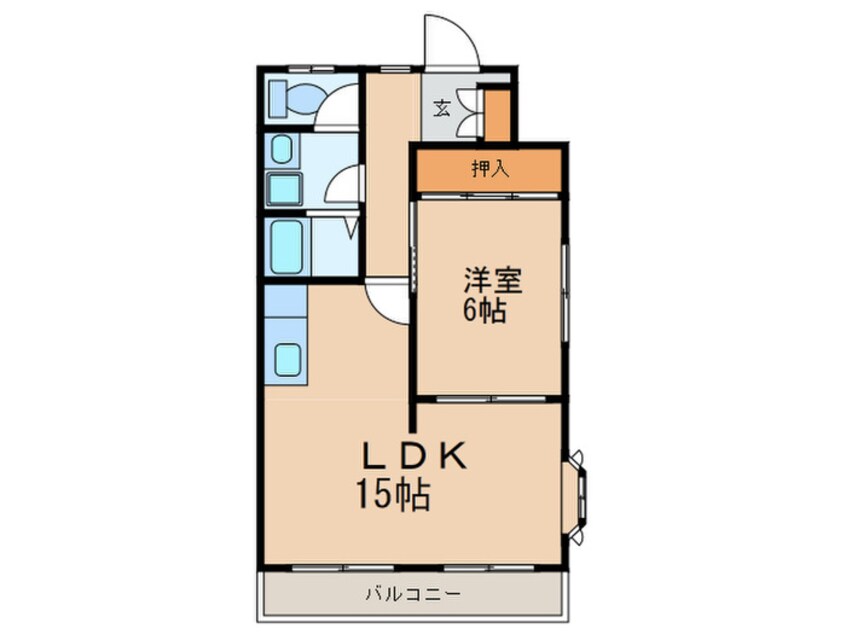 間取図 第２エトワ－ル