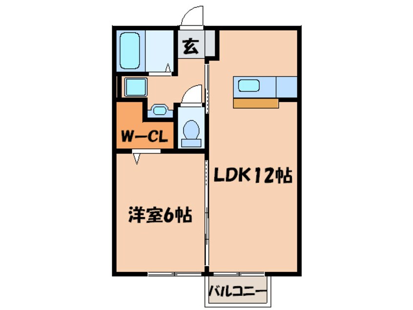 間取図 サンオ－タＫ－Ⅲ