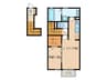 Ｈｅｉｇｈｔ　Ｃｏｕｒｔ 1LDKの間取り