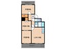 コーポ舘 3LDKの間取り