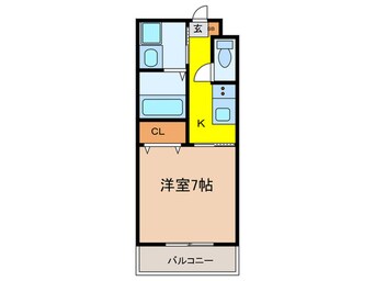 間取図 ラ・ルーシュ泉