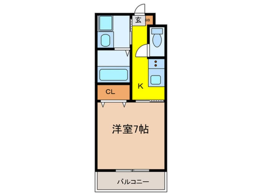 間取図 ラ・ルーシュ泉