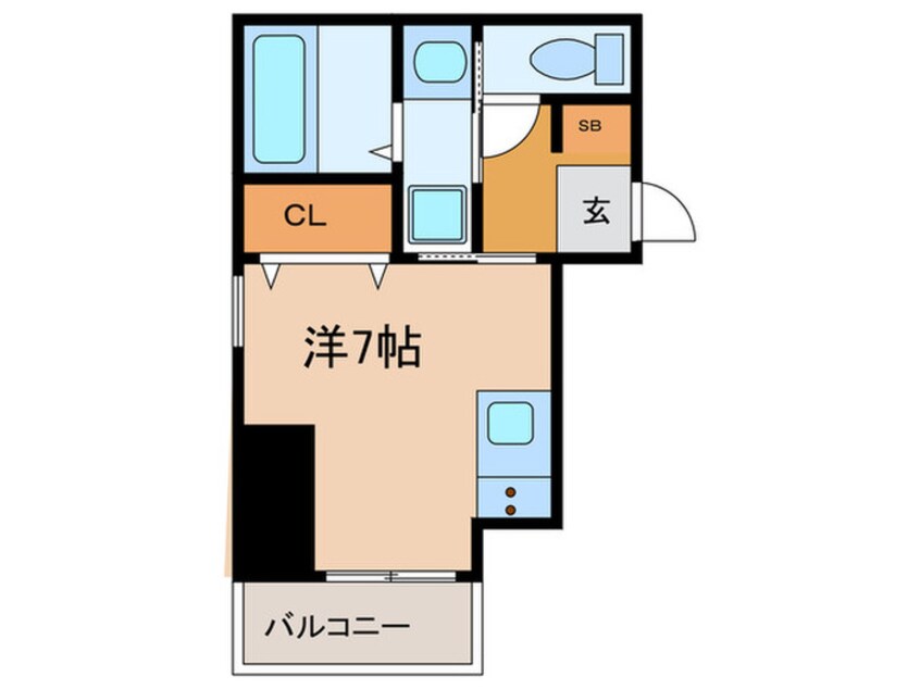 間取図 ラ・ルーシュ泉