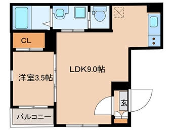 間取図 ハーモニーテラス烏森町Ⅱ