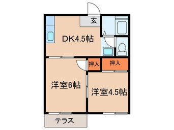 間取図 リバーサイド12　Ａ棟