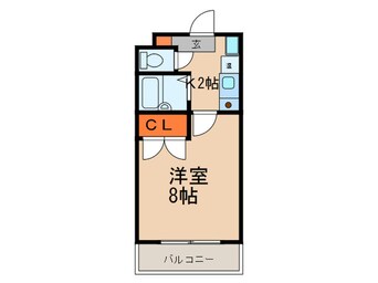 間取図 グローリ大島