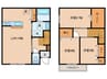 仮)エントリー55 3LDKの間取り