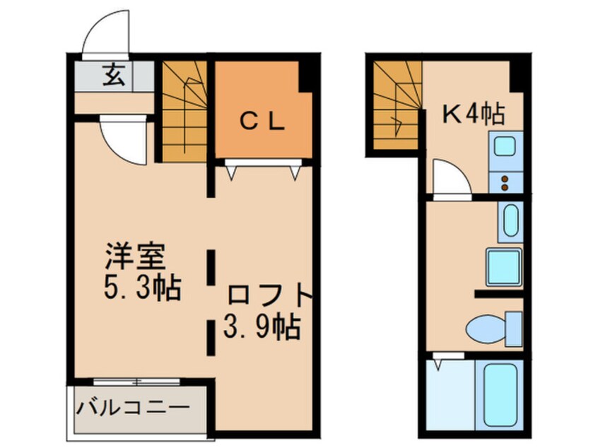 間取図 エメテラス