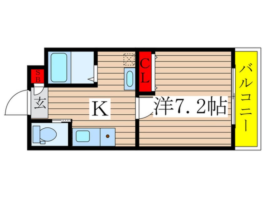 間取図 Ａ・Ｃｉｔｙ野跡