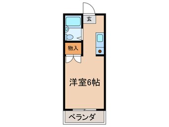 間取図 梅園ファミ－ル