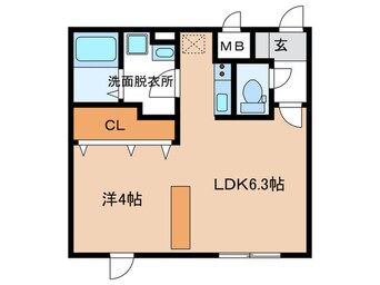 間取図 Branche覚王山Ⅱ