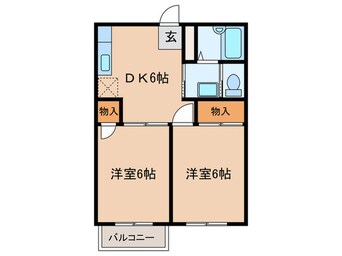 間取図 エルディムサントピア