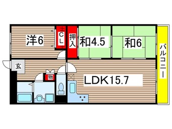 間取図 第２不二マンション