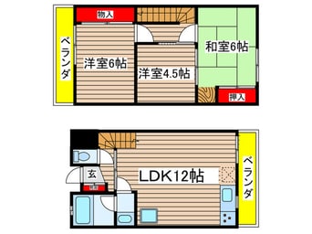 間取図 第３ほーずいマンション（307）