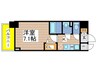リオラ神宮 1Kの間取り