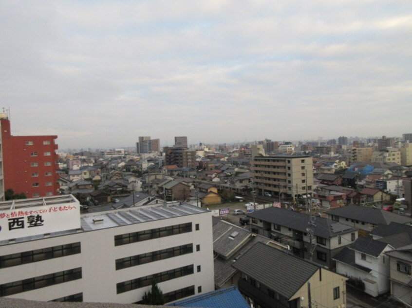 室内からの展望 レ－ベン新城