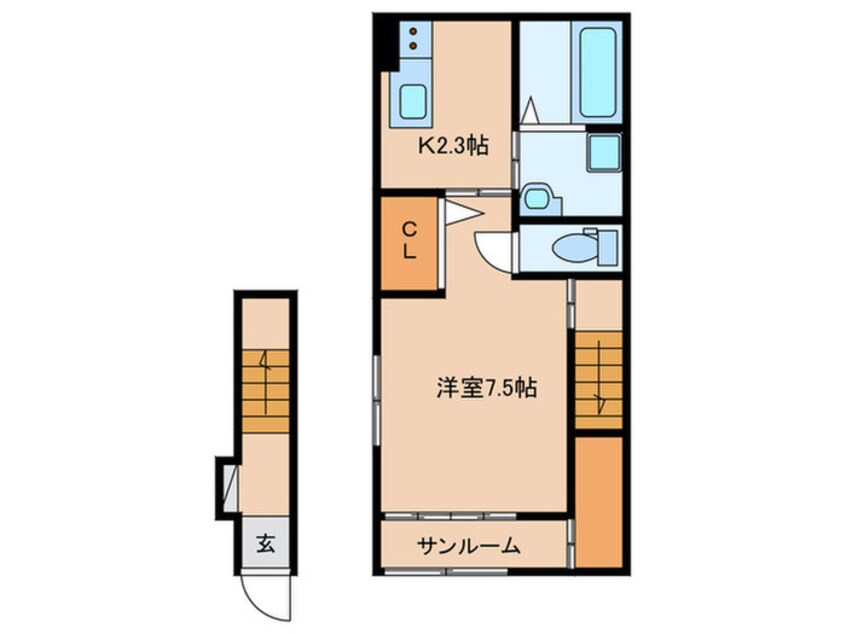 間取図 ロージー