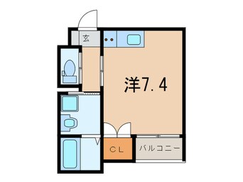 間取図 メゾンソレイユ名駅西