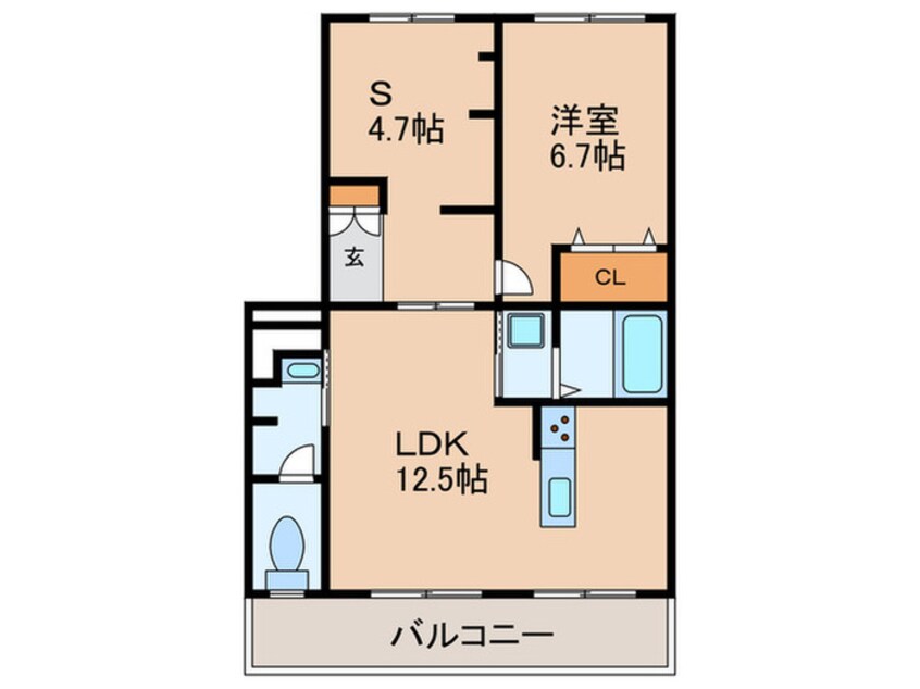 間取図 グリーンコーポ