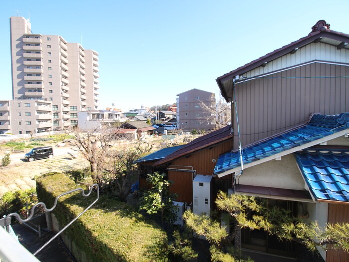 室内からの展望 コーポたちばな