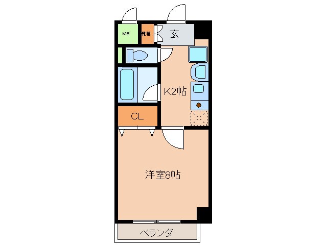 間取り図 シャルム稲塚