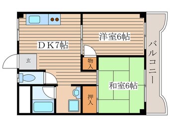 間取図 アビタシオン新瑞