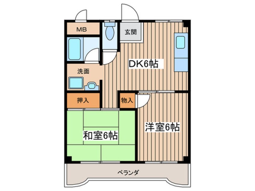 間取図 アビタシオン新瑞