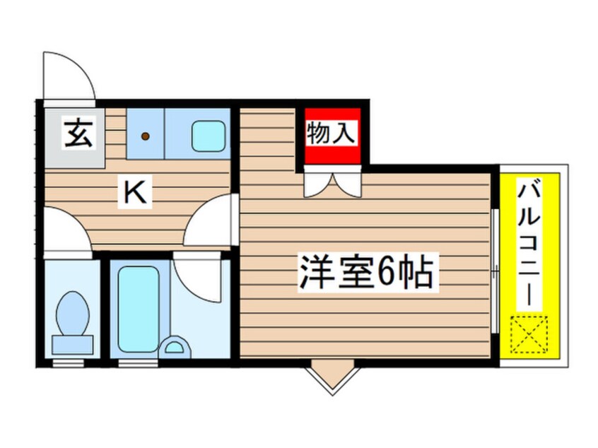 間取図 白羽根ヴィレッジ