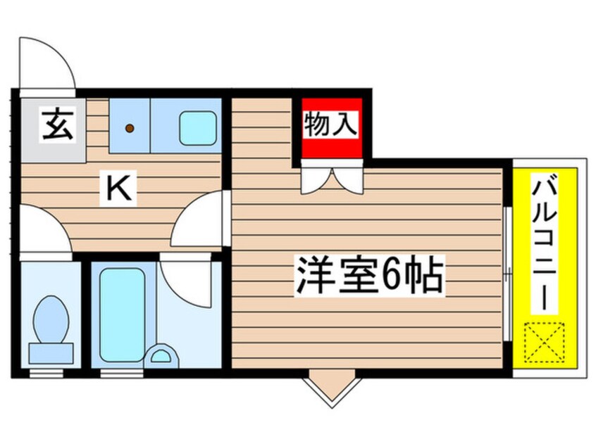 間取図 白羽根ヴィレッジ