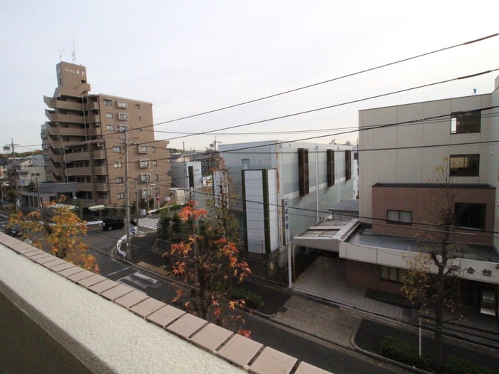 室内からの展望 鴻ノ巣ヒルズビル