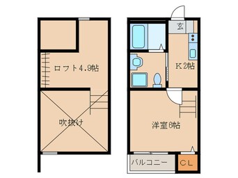 間取図 Clover(クローバー）