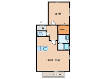 間取図 アンビシャス　スギモト