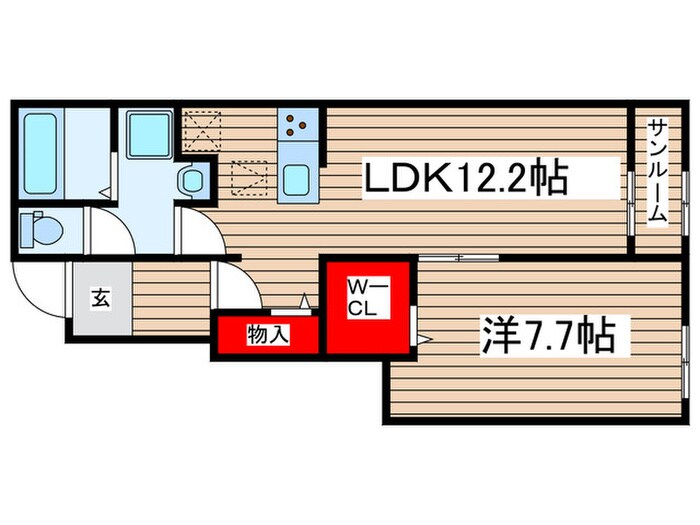 間取り図 ブリエ・アヴニールⅠ