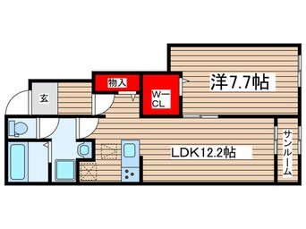 間取図 ブリエ・アヴニールⅠ