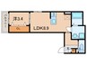 仮）Crecia一宮Ⅱ 1LDKの間取り