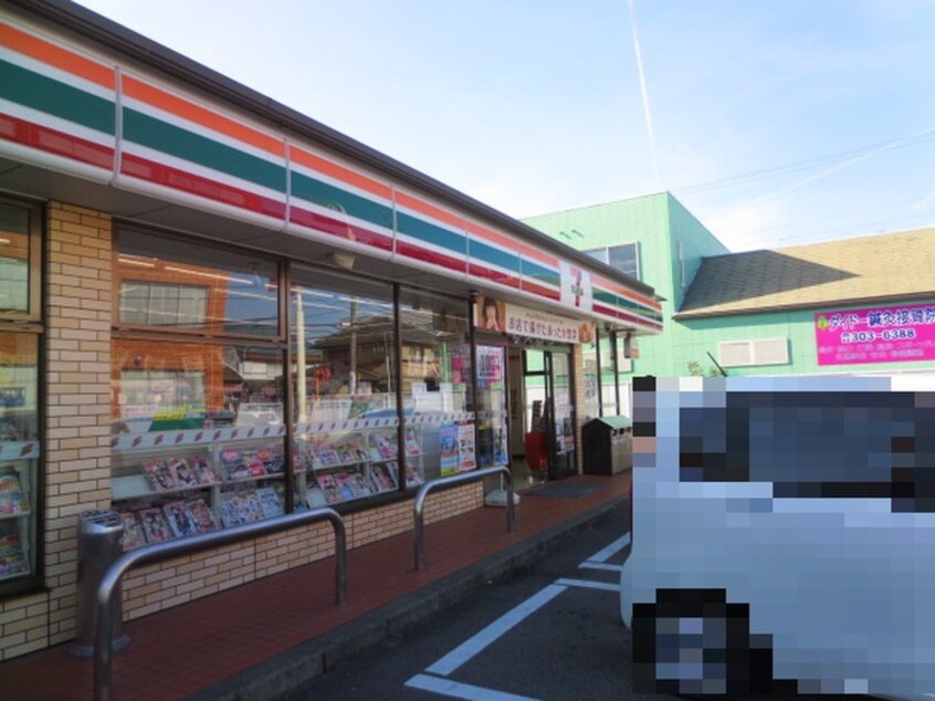 セブンイレブン名古屋戸田駅前店(コンビニ)まで144m リバーサイド　シェル