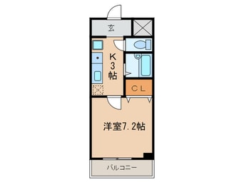 間取図 ジュネス庄内緑地