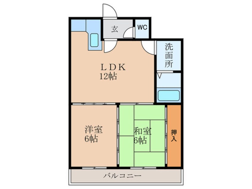 間取図 ＳＫサンコー諏訪野